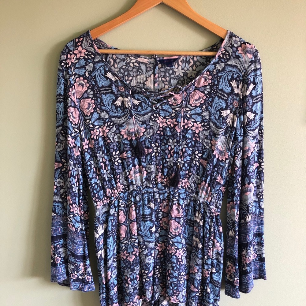 ⚡️3/$15 AEROPOSTALE FLORAL ROMPER